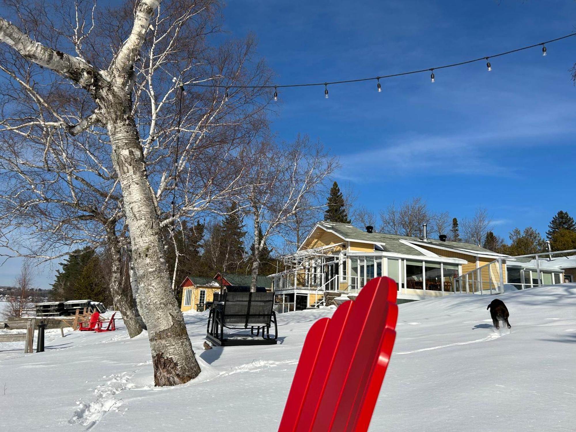 Auberge Et Chalets Sur Le Lac Lac-Mégantic エクステリア 写真